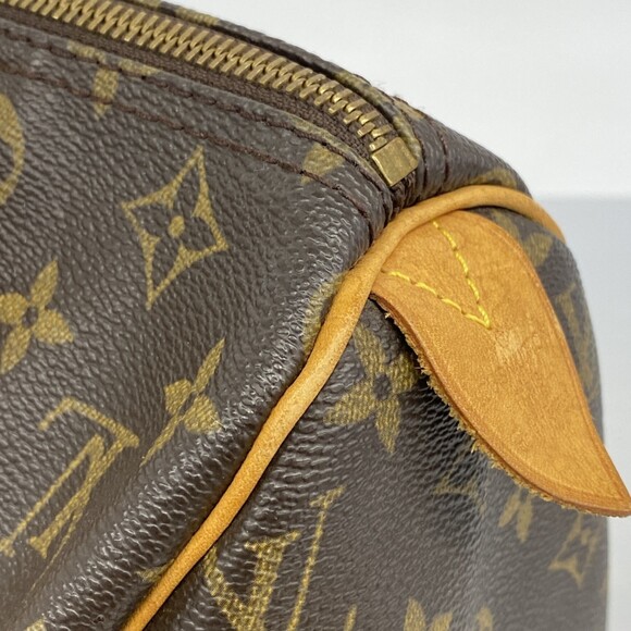 LOUIS VUITTON Brown Monogram Speedy 30 Bag - Picture 6 of 14